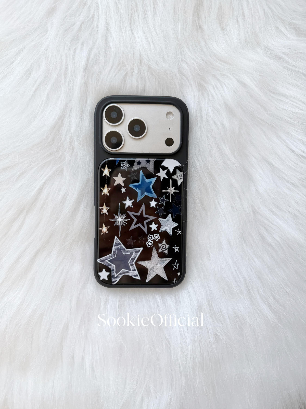 Anime Retro Planet iPhone Case �?Shiny Galaxy Star Design